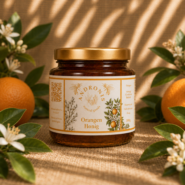 Orangenblüten Honig 0,5Kg